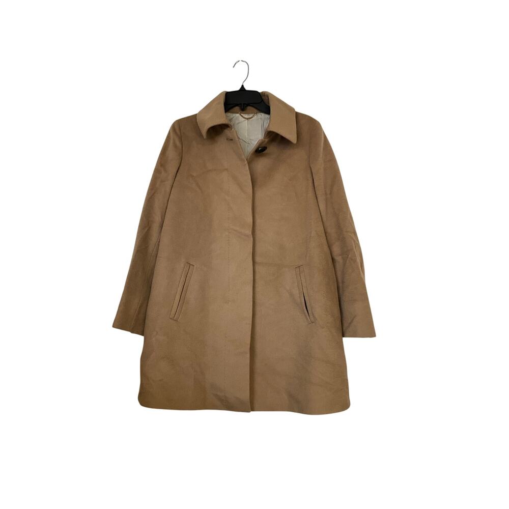 Loro Piana  Fabric Vintage Italian Camel Wool Coat